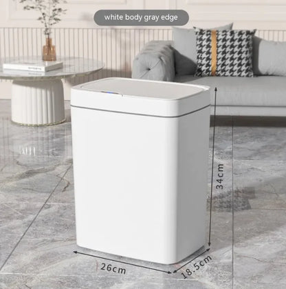 Smart Inductive Trash Bin with Lid