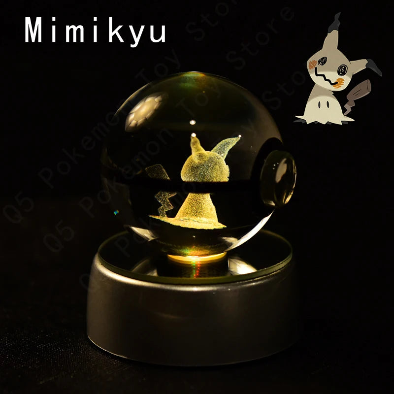 Pokemon Crystal Ball 3D
