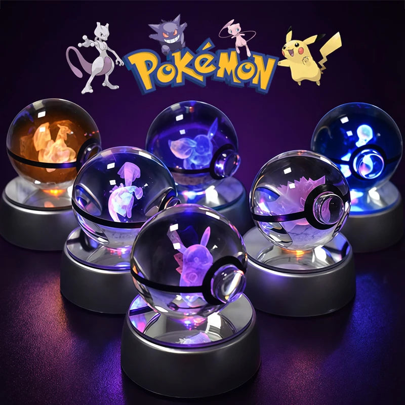 Pokemon Crystal Ball 3D